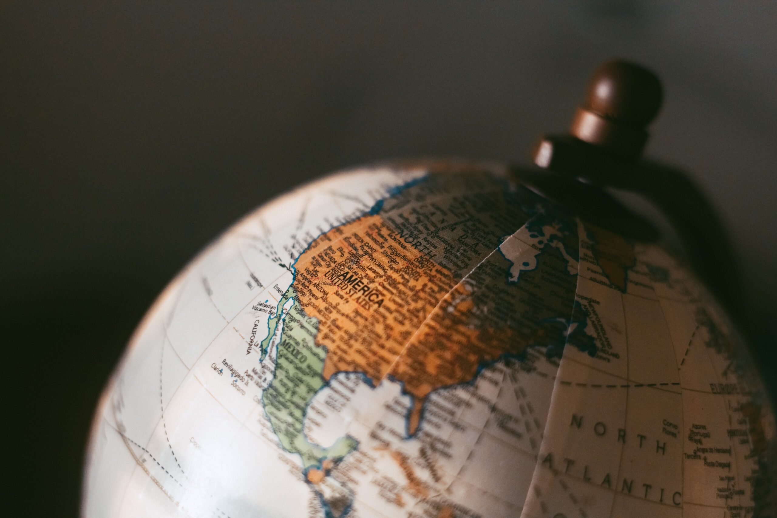 Photo by Maria Stewart: https://www.pexels.com/photo/close-up-photo-of-a-globe-5643148/ Pexels Maria Stewart 5643148